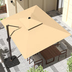 9' X 12' Cantilever Outdoor Patio Umbrellas by ORYNTREX