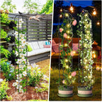 Tower Obelisk Garden Trellis for Climbing Plant，6.2FT/74.4" Rustproof Metal - Image 6