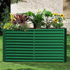Land Guard 8x4x3ft Rectangular Galvanized Raised Garden Beds, Large-Capacity - Image 8