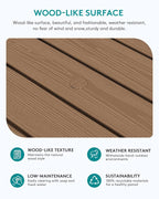 SERWALL Outdoor Coffee Table - Image 4