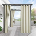 RYB HOME Outdoor Curtains for Patio Waterproof Block Sunlight Thermal Insulated by RYBHOME