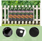 LITLANDSTAR 18 Pockets Hanging Grow Bags, 2 Pack Horizontal Wall Planter Plant - Image 2