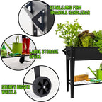Elevate 32" Tall Raised Garden Bed Outdoor - Image 5