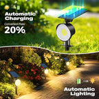 nipify 8 Pack Solar Spot Lights Outdoor Waterproof - Image 4