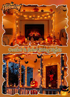 Brightown 4 Pack Solar Halloween Lights, Total 184FT 480 LED Solar String - Image 7