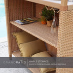 Grand patio Outdoor Tiki Bar Set - Image 4