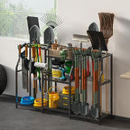keomaisyto Garden Tool Organizer, Heavy Duty Yard Tool Tower Rack - Image 6