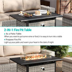 9-Piece Outdoor Patio Furniture Set - Image 6