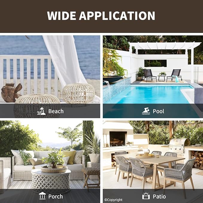 Outdoor Indoor Curtains for Patio Weather-resistant Window Panels Privacy - Image 7