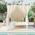 Outdoor Patio Sunbed Lounger - Image 3