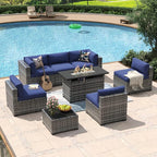 Aoxun 8 Piece Patio Furniture Set - Image 3