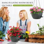 10 Inch Hanging Baskets 2 PC - Image 6