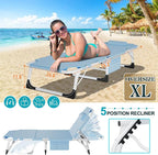 ABORON 3 in 1 Sun Tanning Chair Oversized - Image 4