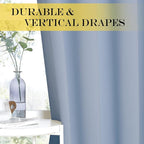 NICETOWN Sliding Door Curtain 108 Inches Long - Image 4