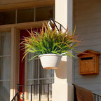 Ivydale 12Pcs Artificial Plants Outdoor Fake Plastic Grass Spring Decor UV - Image 9