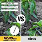 HongWay 120 Pack Landscape Staples 8 Inch, Galvanized Garden Stakes Tent Stakes - Image 4