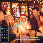YIQU Smart Color Changing Christmas Lights, 66 FT 200 LED RGB String Lights - Image 6