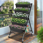 Homdox 5-Tier Vertical Garden Bed - 4FT Vertical Raised Bed with 5 Garden - Image 8