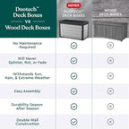 Keter Denali 200 Gallon Resin Large Deck Box - Image 10