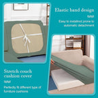 12Pcs Stretch Patio Cushion Covers, Outdoor Couch Covers Replacement, Outdoor - Image 5
