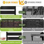 Metal Privacy Screen Outdoor - Image 2