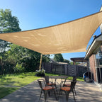 SUNLAX Sun Shade Sail 10' x 17' Sand Rectangle Canopy Sail Shade Cover UV Block by SUNLAX