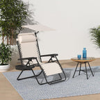 Best Choice Products Folding Zero Gravity Outdoor Recliner Patio Lounge Chair - Image 2