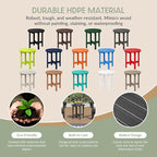 WestinTrends Dylan Adirondack Round Outdoor Side Table - Image 6