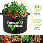 10 Pack 10 Gallon Grow Bags, Thickened Nonwoven Fabric Planter Pots - Image 5