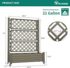 YITAHOME 3.6x1.5x5 FT Planter Box Trellis - Image 8