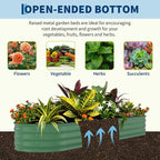 Garvee 6 Pack Galvanized Raised Garden Bed, Rust-Resistant Raised Garden Beds - Image 6