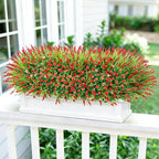 HyeFlora 20 Bundles Artificial Fake Outdoor Plants Flowers - Image 8