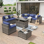 Aoxun 8 Piece Patio Furniture Set by Aoxun