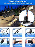 5W Retaining Wall Lights, 7 inch LED Hardscape Lighting Low Voltage Landscape - Image 6