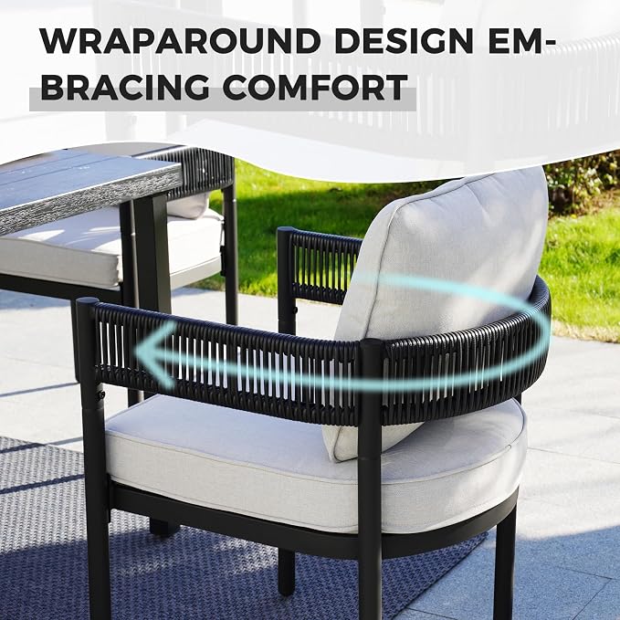 Grand patio 5-Piece Outdoor Dining Set - Image 2