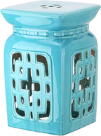 Safavieh Castle Gardens Collection Beijing Filigree Antique White Glazed by SAFAVIEH
