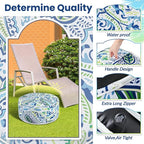 Outdoor Inflatable Ottoman Waterproof Pouf Ottoman - Image 3
