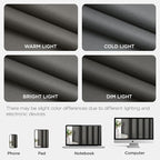 Joydeco Blackout Door Curtain for Doorway Privacy 90 Inches Long, Grommet - Image 8