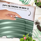 Outsunny 6.5' x 2' x 1' Galvanized Raised Garden Bed Kit, Outdoor Metal - Image 5