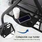 Patio Porch Swings with Adjustable Canopy - Image 9