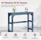 Stoog Patio Bar Table, All-Weather Outdoor Bar Height Table - Image 3