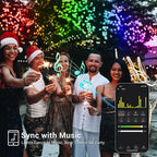 Brizled Smart String Lights, 196ft 600 LED Smart WiFi Color Changing Fairy - Image 6
