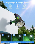 Brightown 4Pack Solar Spot Lights Outdoor - Image 2