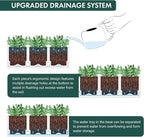 D'vine Dev Herb Garden Planter Set, Plastic Plant Pots - Image 6