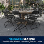 Flash Furniture Hercules Series Plastic Folding Chairs - Image 9