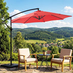 OLIXIS 9.7FT Offset Patio Umbrella - Image 6