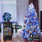 Brizled Smart Christmas Lights, 196ft 600 LED Smart WiFi Color Changing String - Image 7