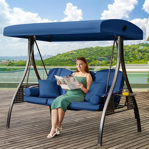 3 in 1 Outdoor Porch Swing by YALISSEY