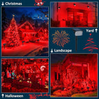 T-SUNUS Christmas Red Solar Lights - Image 6