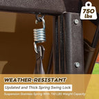 3 in 1 Outdoor Porch Swing - Image 5